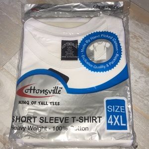 ❤️New In Packaging Cottonsville White Crew Neck T